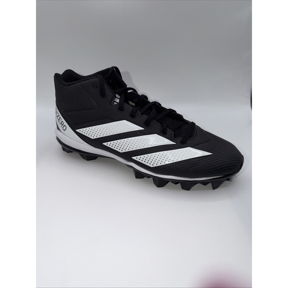 Adidas Adizero Impact.2 MD Football Cleats, Men's 11.5, Black White